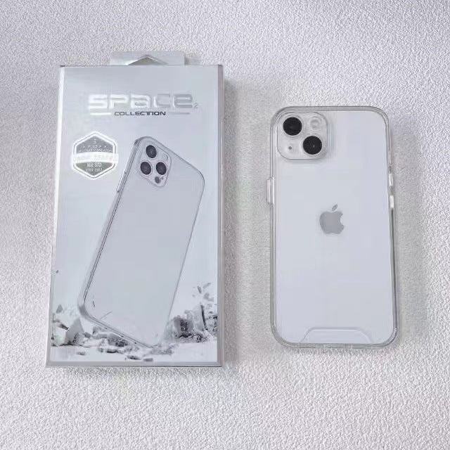 Venta al por mayor Caja transparente del teléfono de TPU